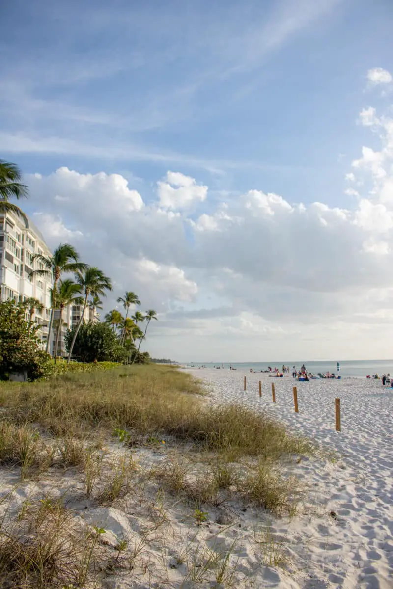 beach for kids in naples florida