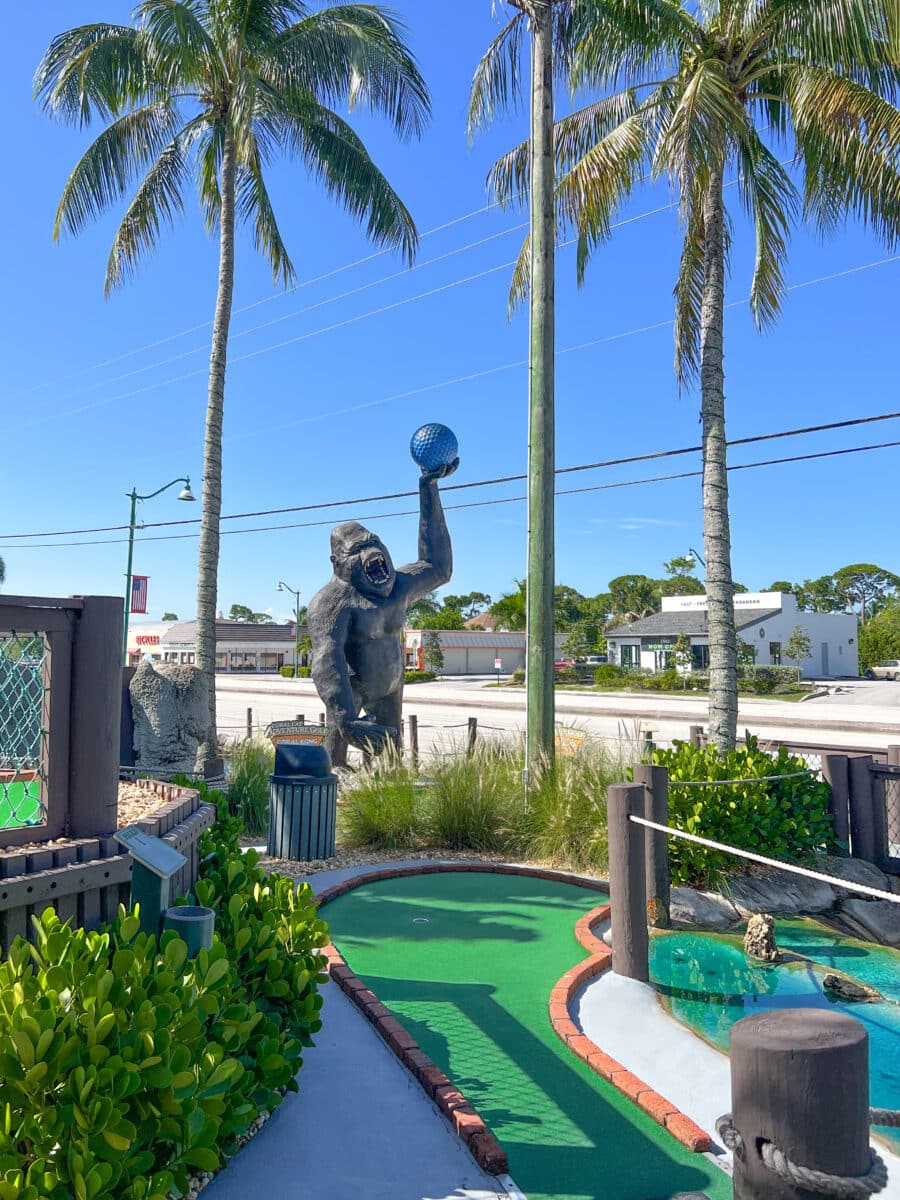 coral cay adventure golf in Naples Florida