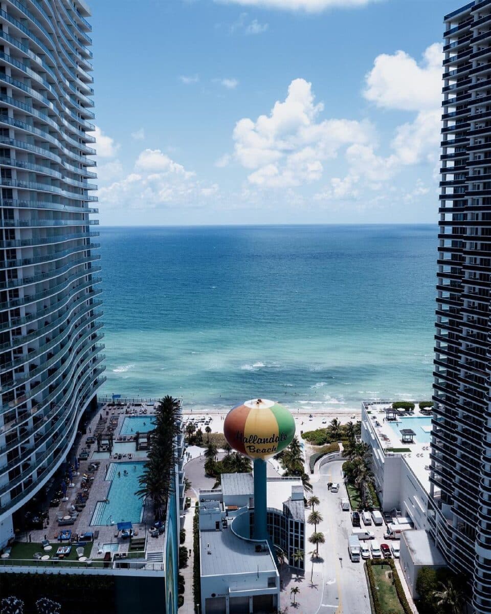 Miami beach view