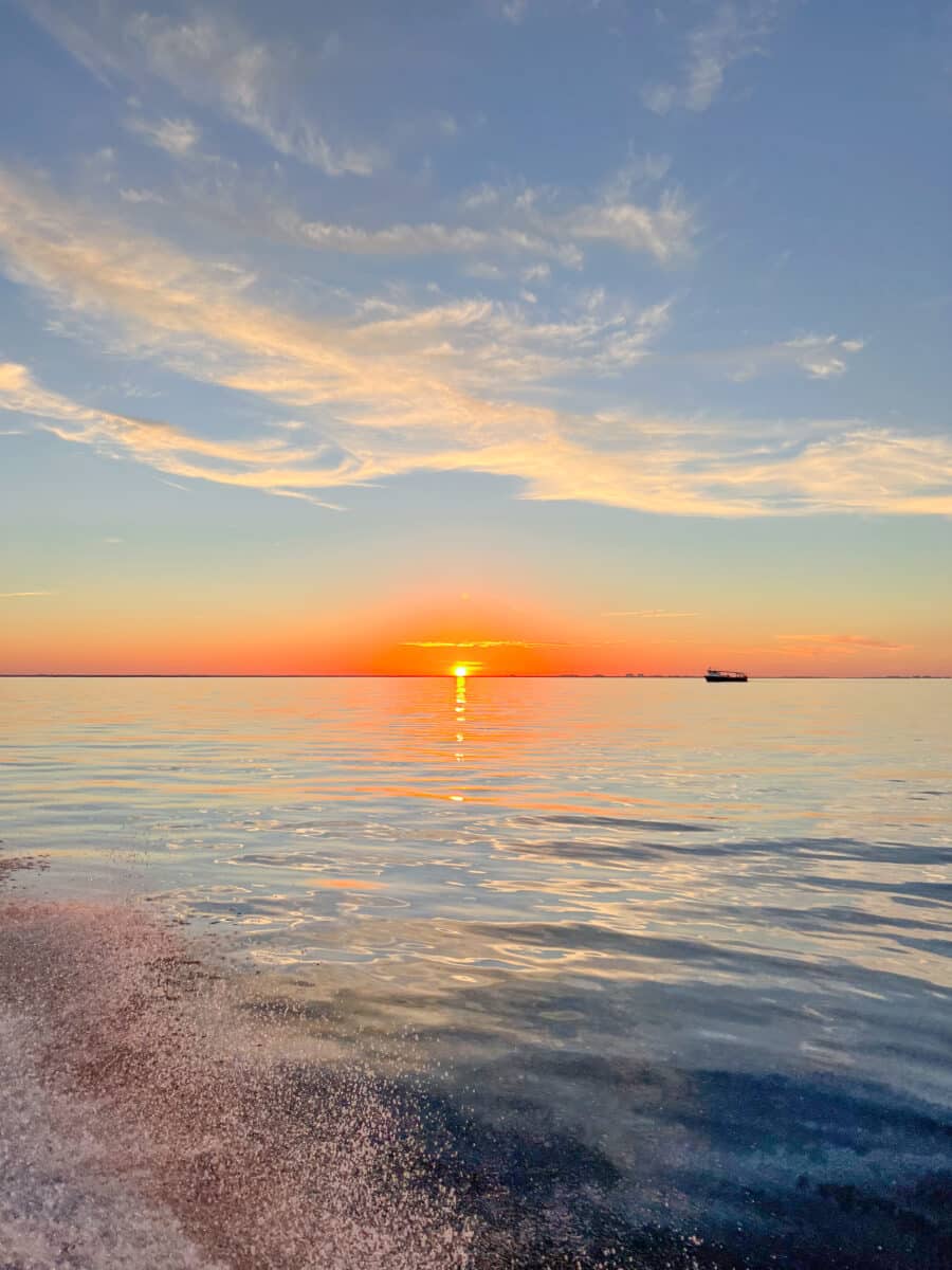 sunset boat naples florida